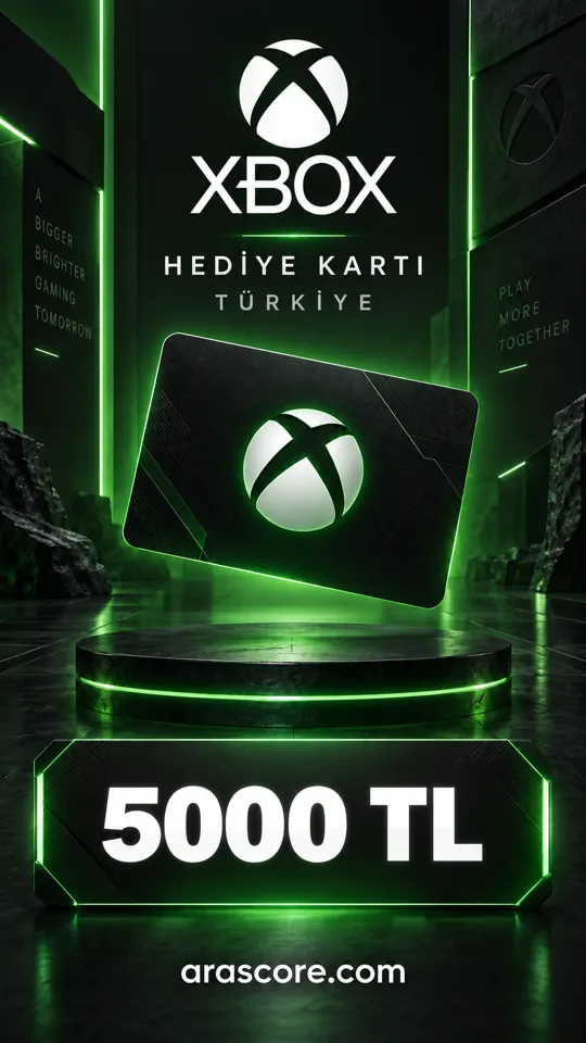 Xbox Hediye Kart 5000 TRY