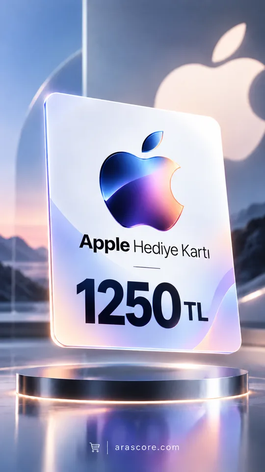 Apple Hediye Kartı 1250 TRY