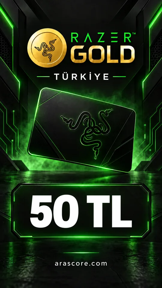 Razer Gold Türkiye - 50 TRY
