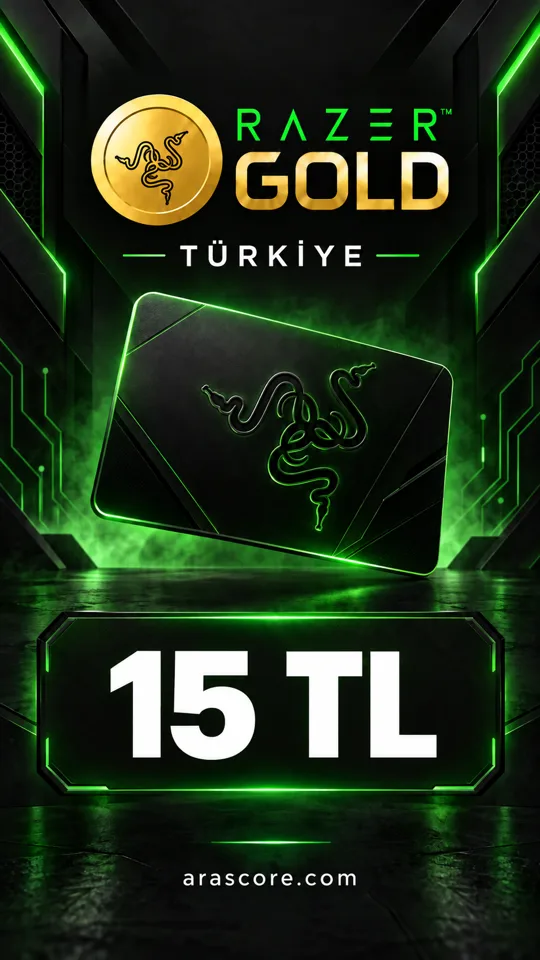 Razer Gold Türkiye - 15 TRY