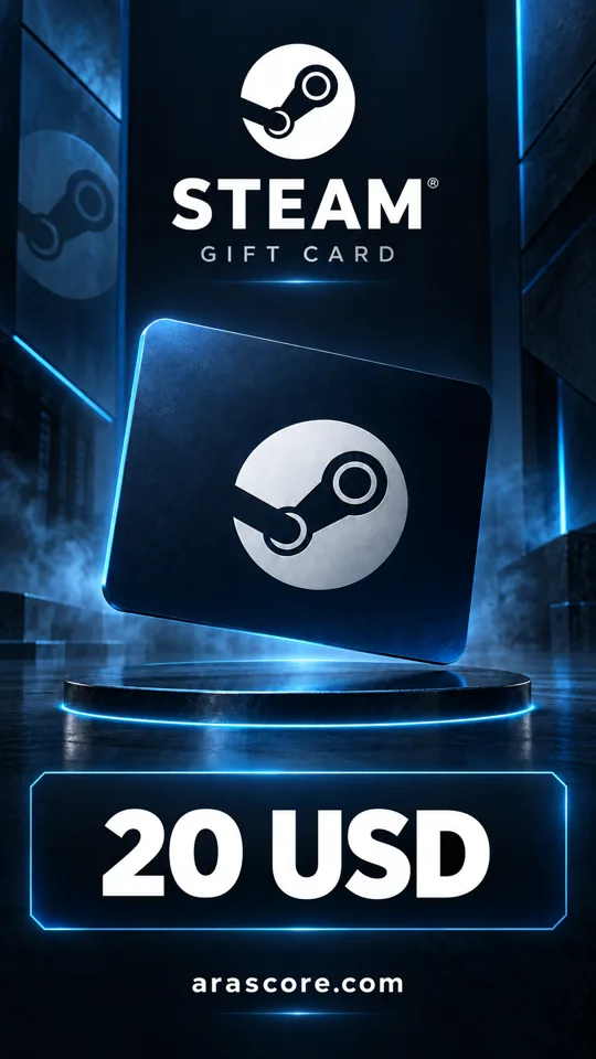 Steam Gift Card 20 USD