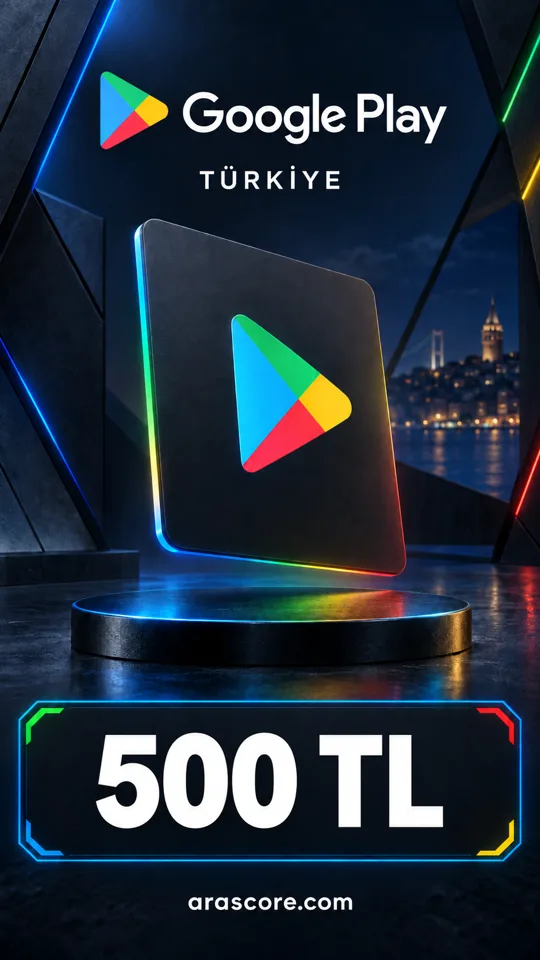 Google Play Türkiye - 500 TRY