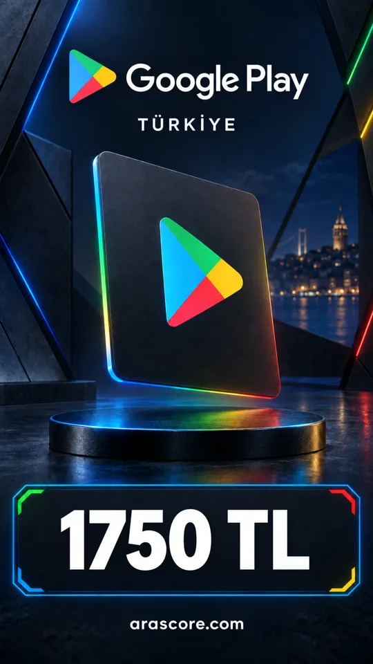 Google Play Türkiye - 1750 TRY