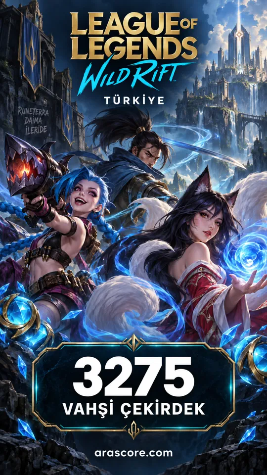 League of Legends Wild Rift - 3275 Vahşi Çekirdek