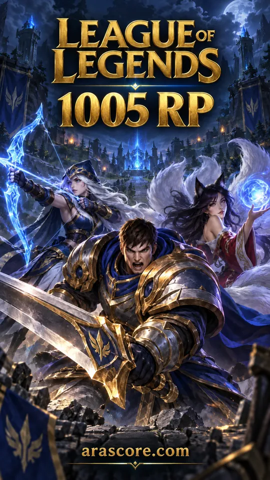 League of Legends 250 TRY - 1005 RP
