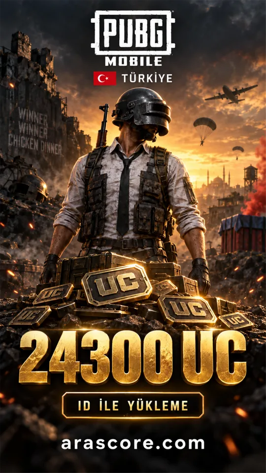PUBG Mobile Türkiye - 24300 UC