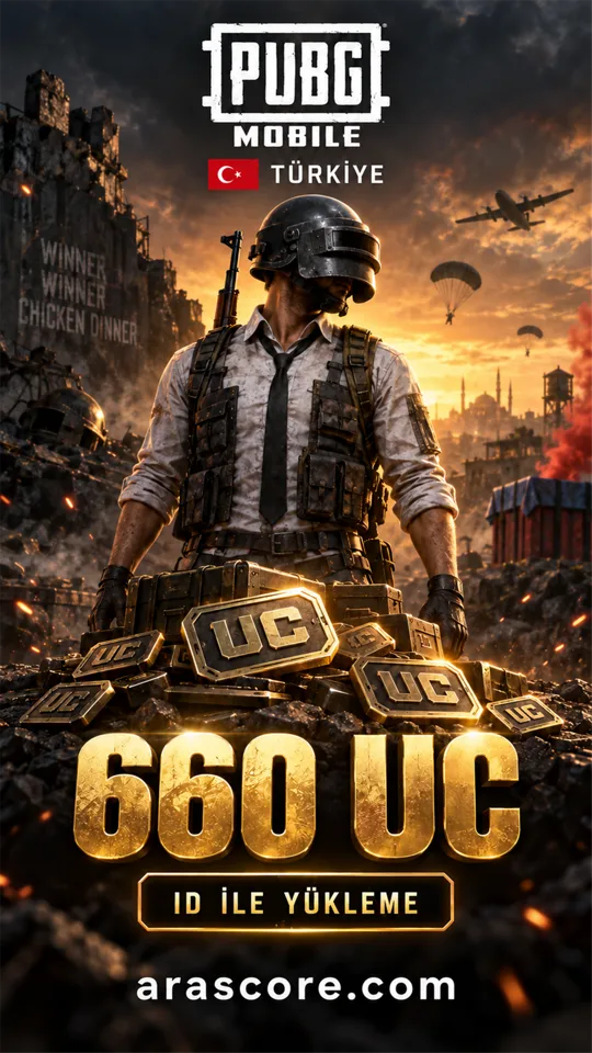 PUBG Mobile Türkiye - 660 UC