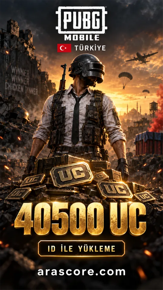 PUBG Mobile Türkiye - 40500 UC