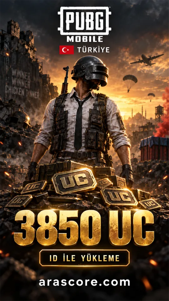 PUBG Mobile Türkiye - 3850 UC
