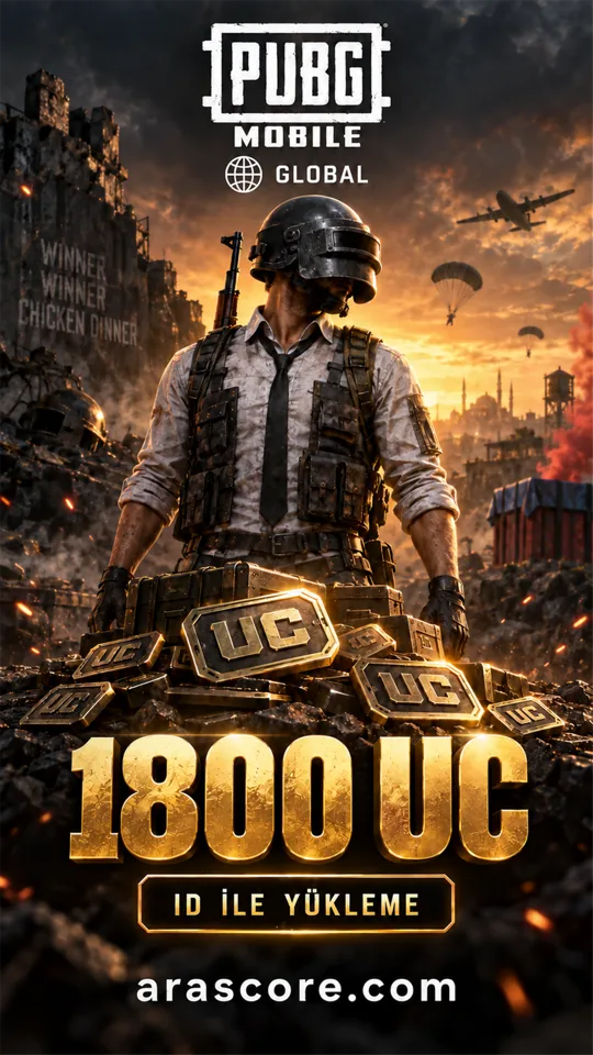PUBG Mobile Global - 1800 UC
