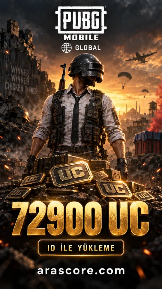 PUBG Mobile Global - 72900 UC