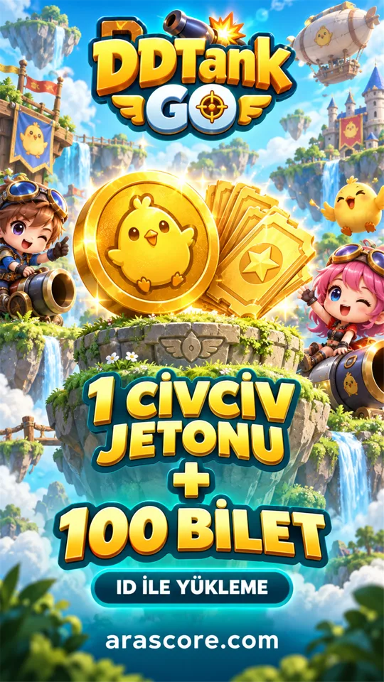 DDTank GO 1 Civciv Jetonu + 100 Bilet