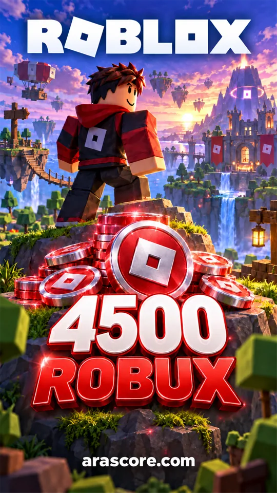 Roblox 4500 Robux
