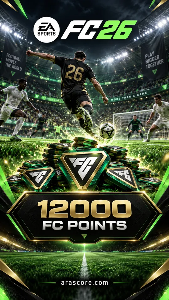 EA SPORTS FC 26: 12000 FC Points