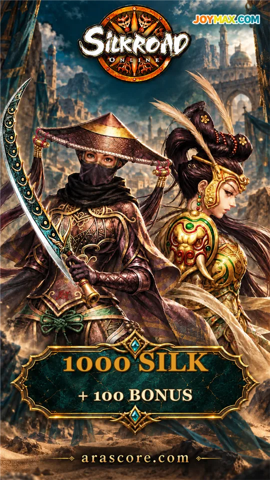 Silkroad 1000 Silk + 100 Bonus