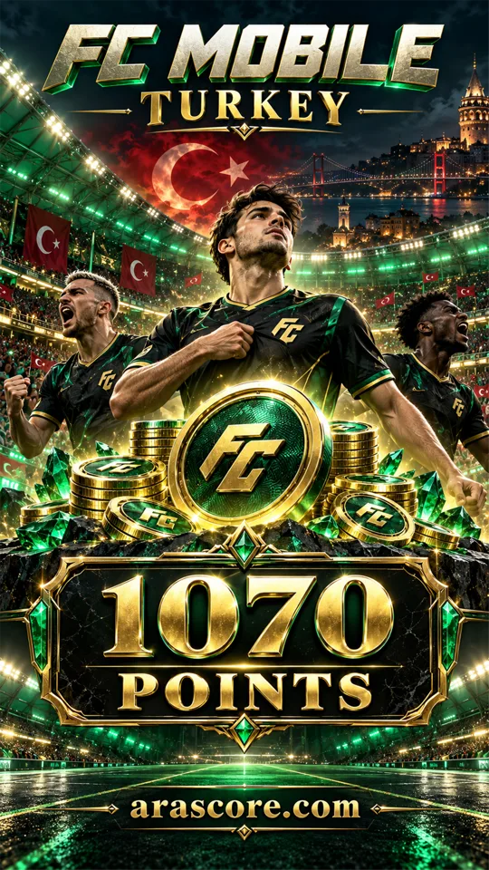 FC Mobile Turkey Points 1070