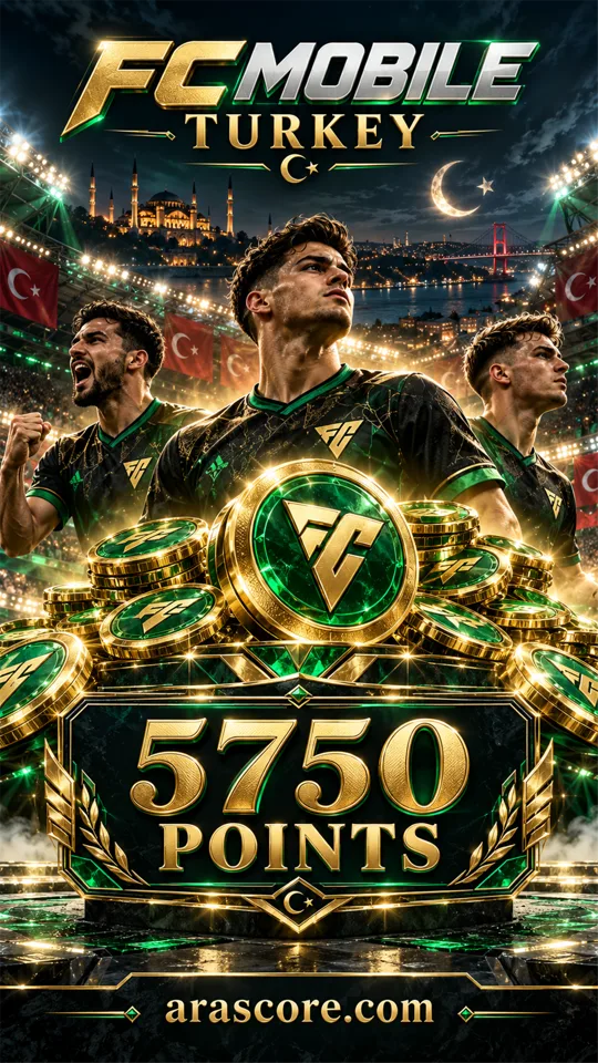 FC Mobile Turkey Points 5750