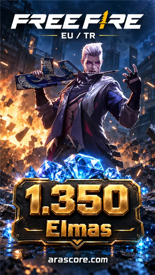 Free Fire EU / TR 1.350 Elmas