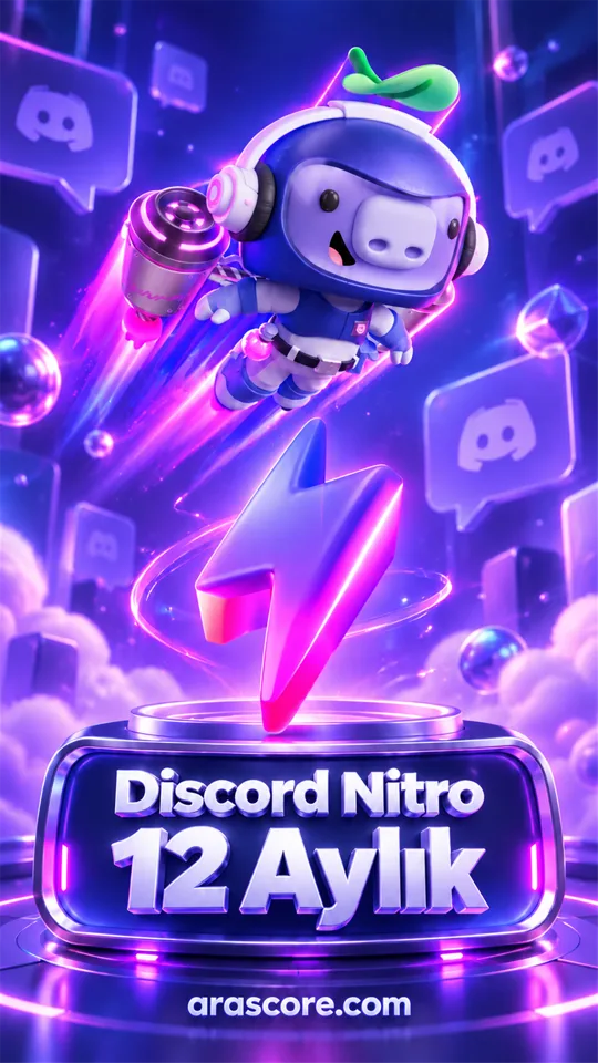 Discord Nitro 12 Aylık