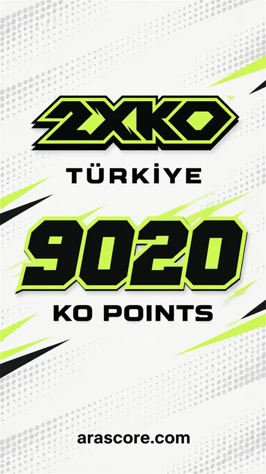 2XKO Türkiye 9020 KO Points