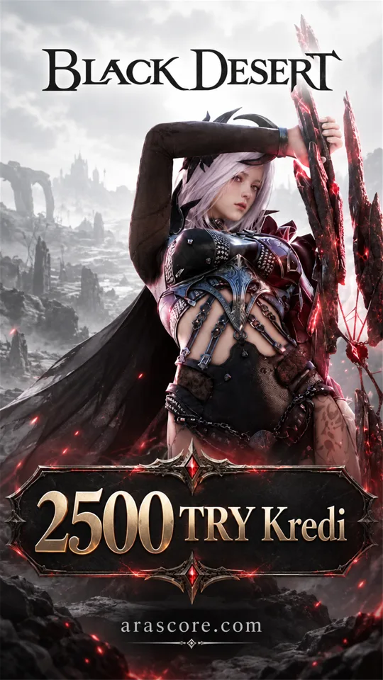 Black Desert 2500 TRY Kredi