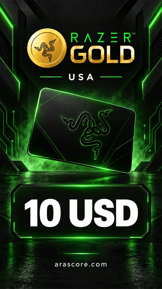 Razer Gold USA - 10 USD