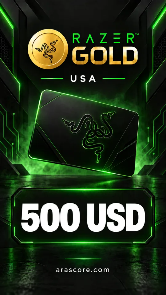 Razer Gold USA - 500 USD