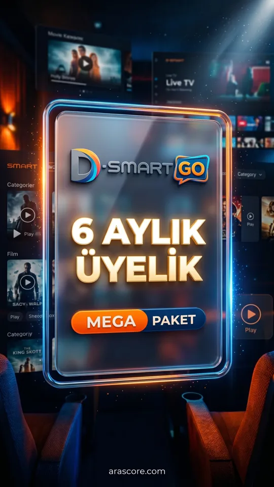 D-Smart GO Üyelik (Mega Paket) 6 AY