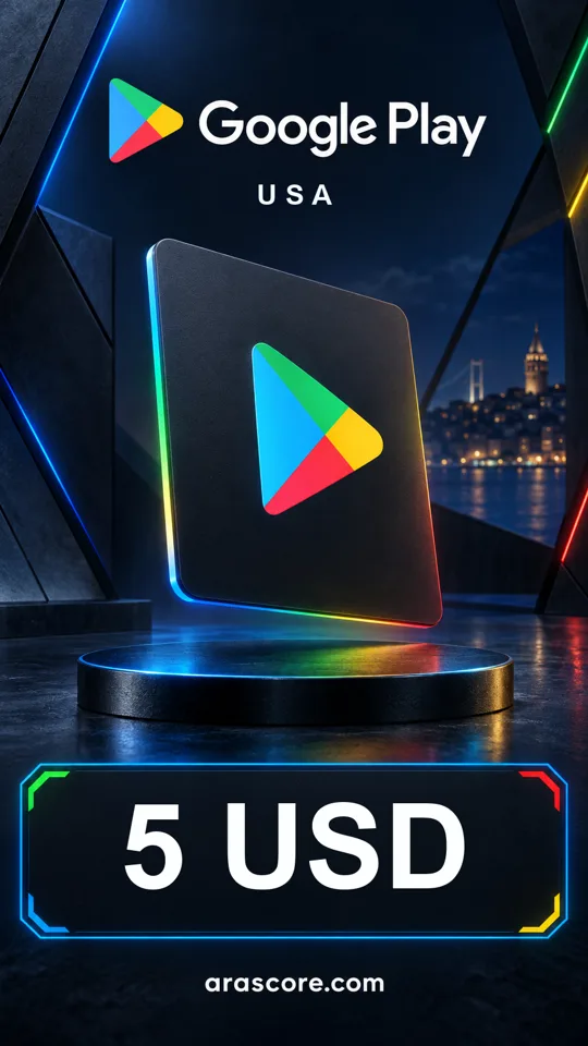 Google Play USA 5 USD