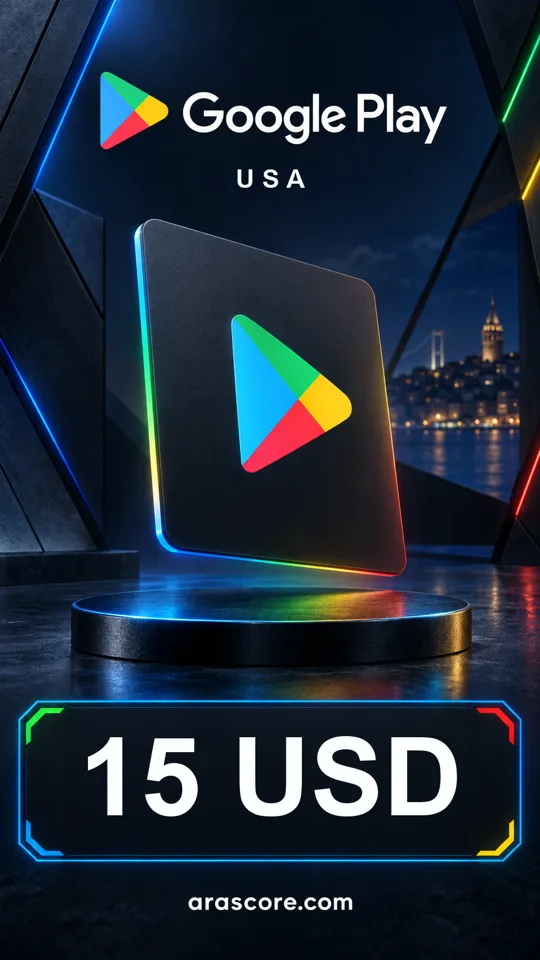 Google Play USA 15 USD