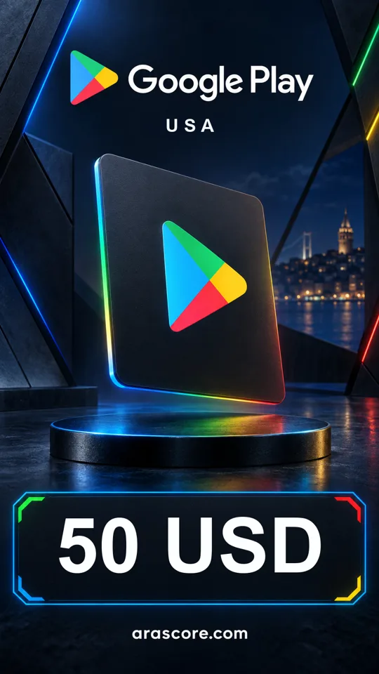 Google Play USA 50 USD