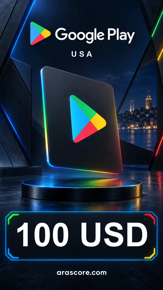 Google Play USA 100 USD
