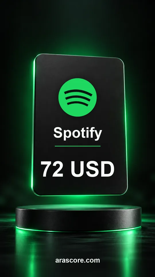 Spotify 72 USD